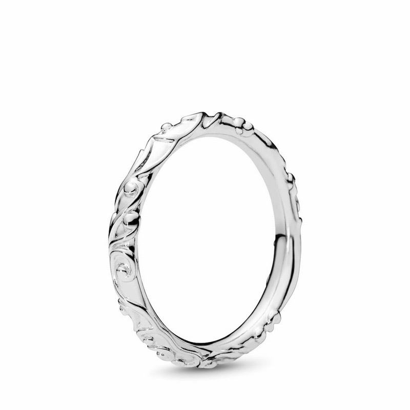 Pandora Australia Regal Beauty Stackable Ring - Sterling Silver | KVOLBX037